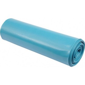 Sáčky na odpadky extra pevné LDPE 30 L, 50x60cm,40mi, modré 50 ks/role