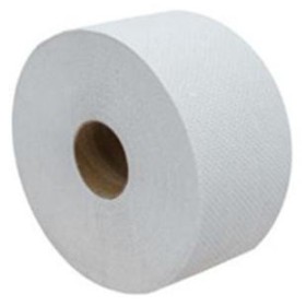 Toaletní papír JUMBO Ø 280 mm, 2-vrstvý 65% bílý, 6 rolí